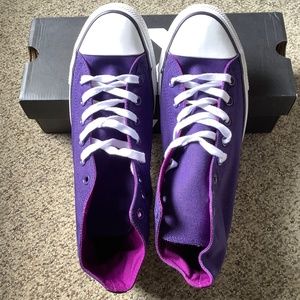Converse Chuck Taylor All Star Seasonal Color Unisex M10.5/W12.5 New Orchid New